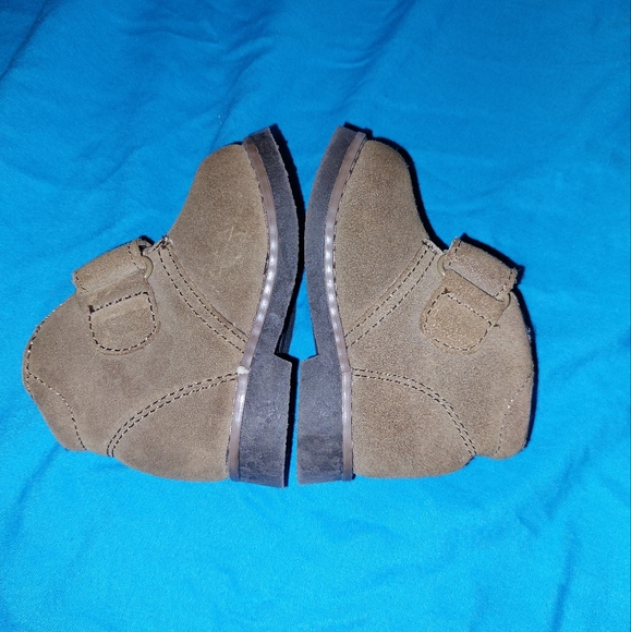 TKS Tan Velcro Infant Boots - Picture 4 of 6